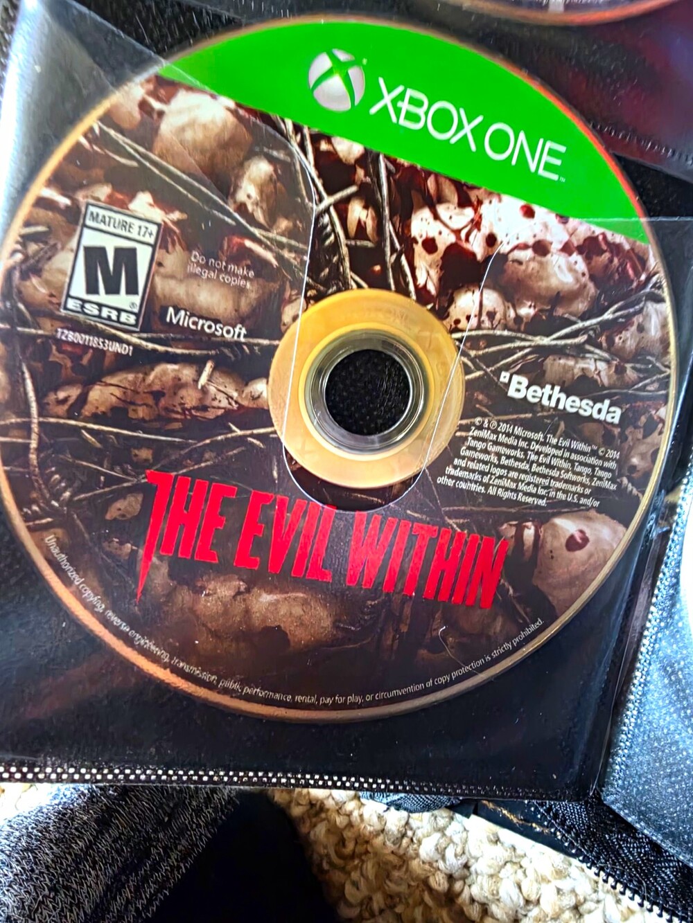Bethesda The Evil Within (2014, M - Mature) Microsoft Xbox One